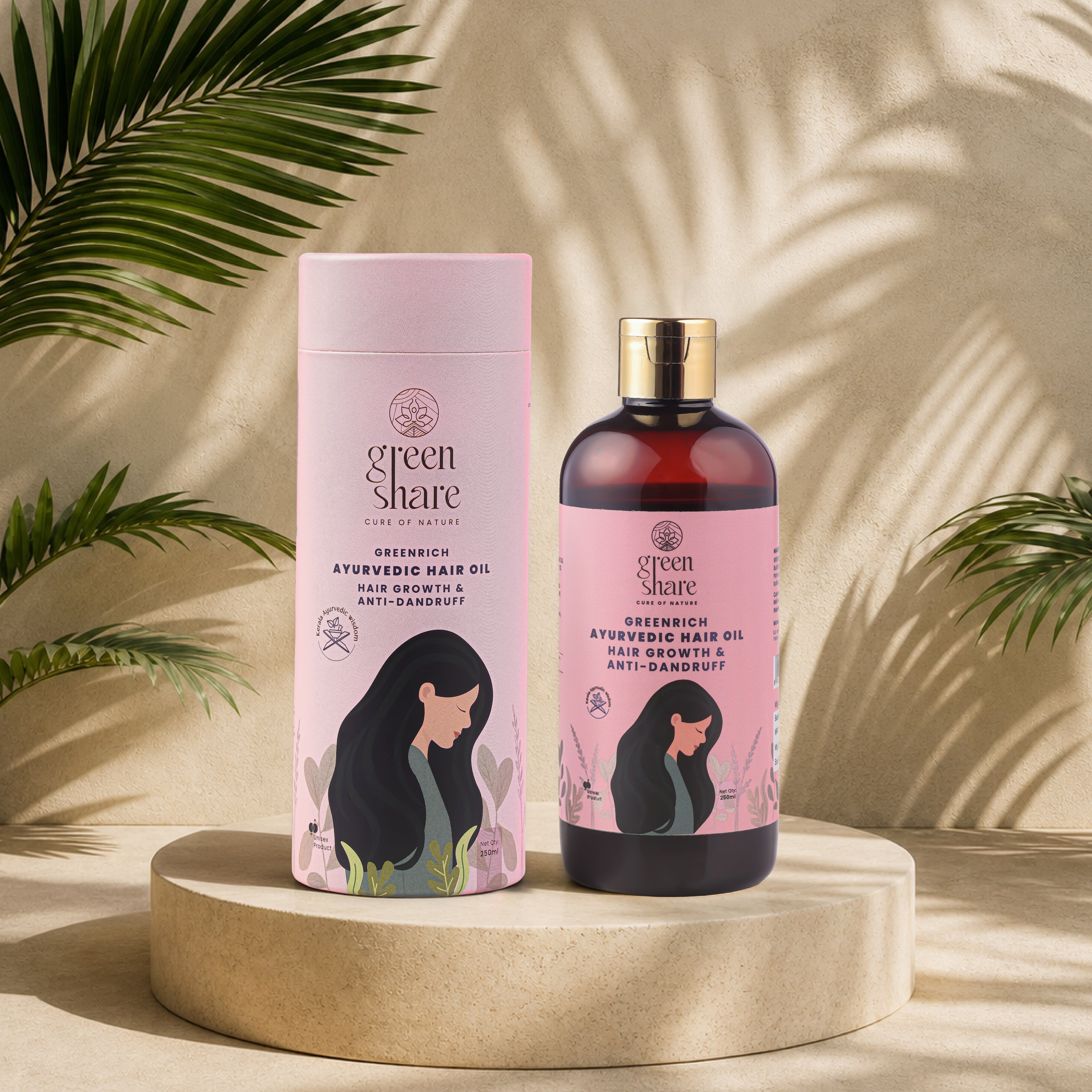 Ayurvedic Oil & Shampoo Combo