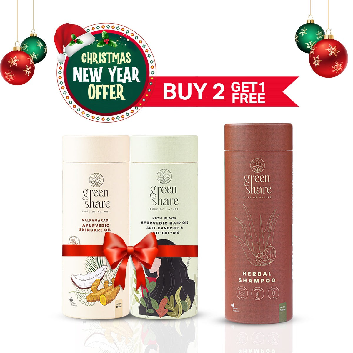 Skincare Oil & Hair Oil Combo Pack