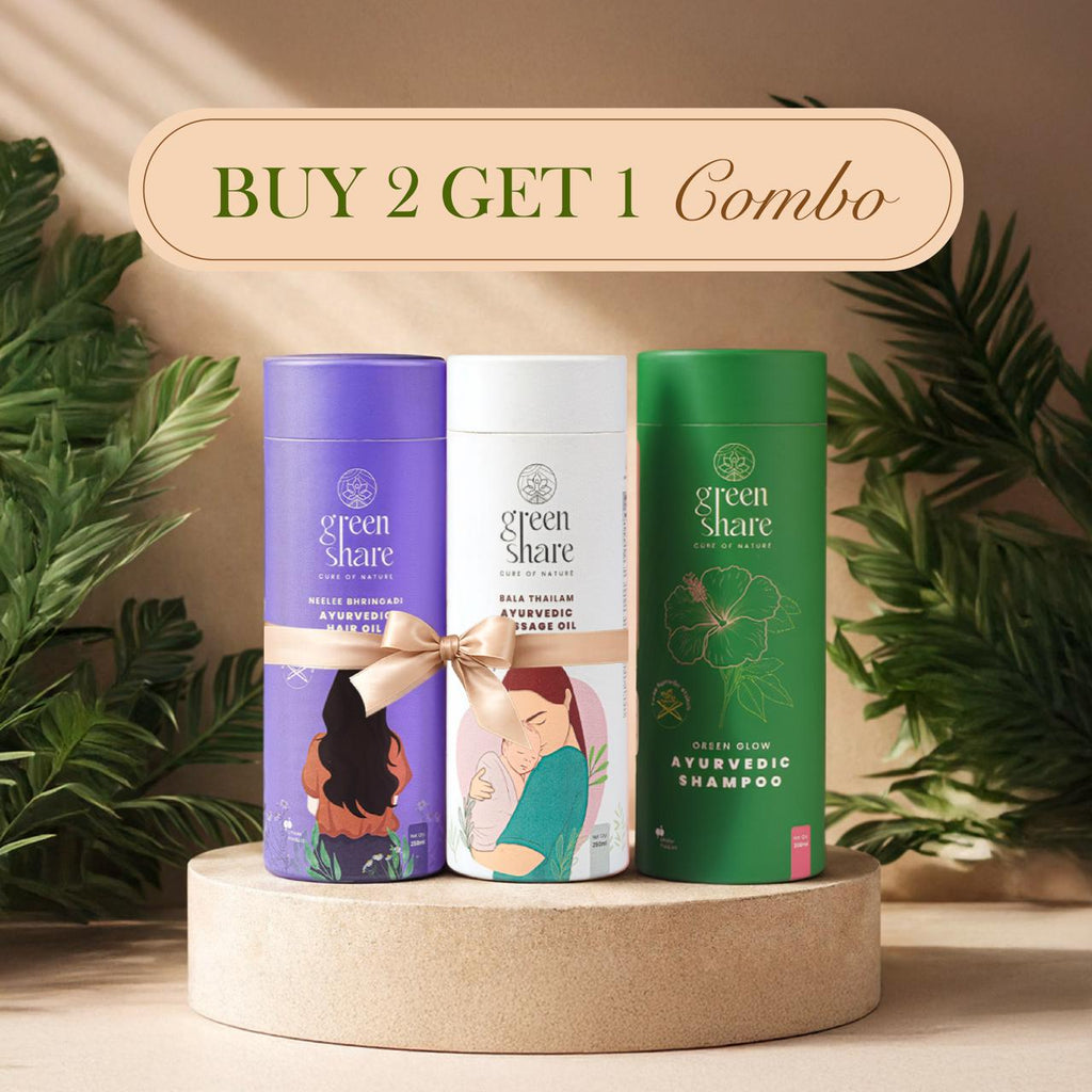 Massage Oil & Hair Oil Combo Pack