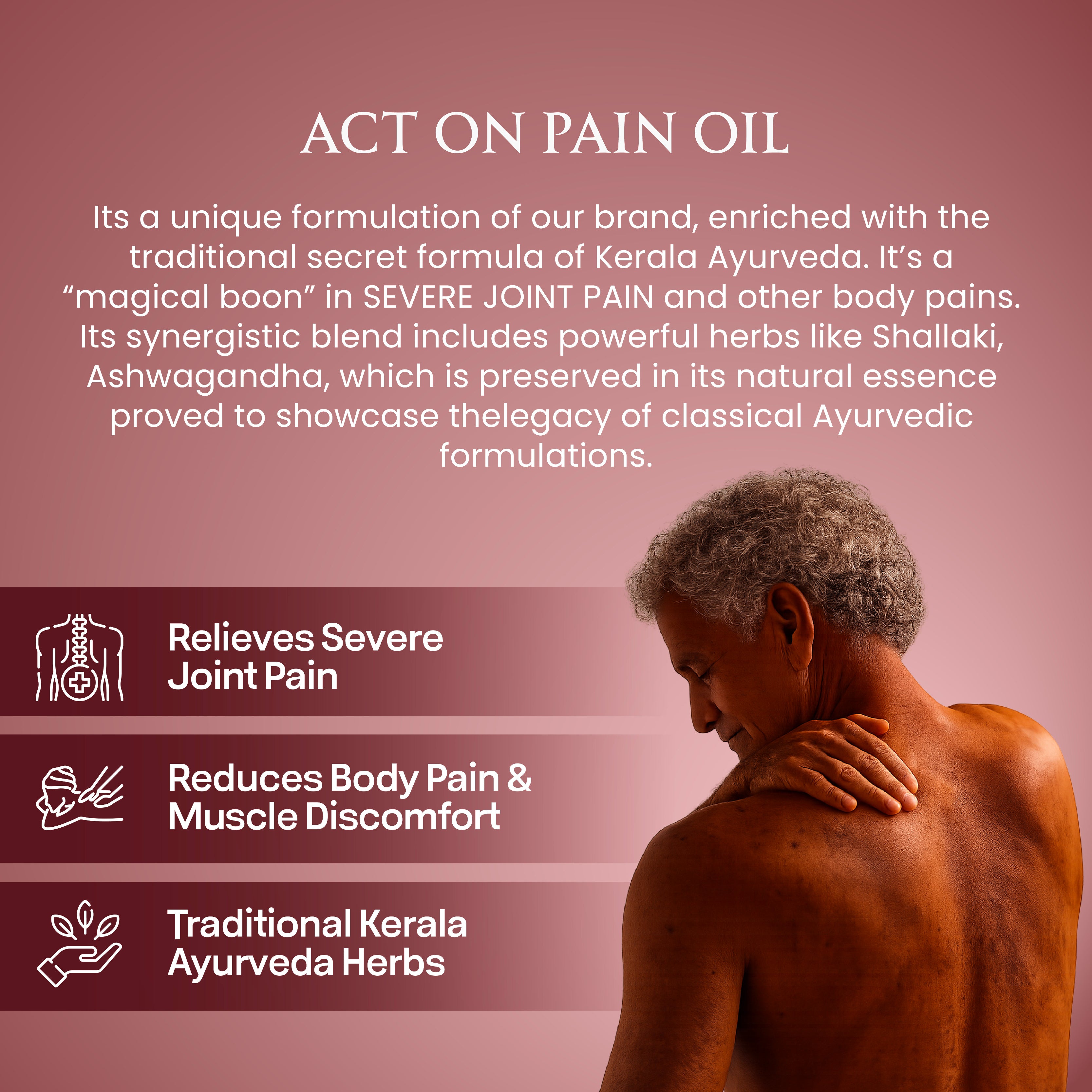 Act On Ayurvedic Pain Oil