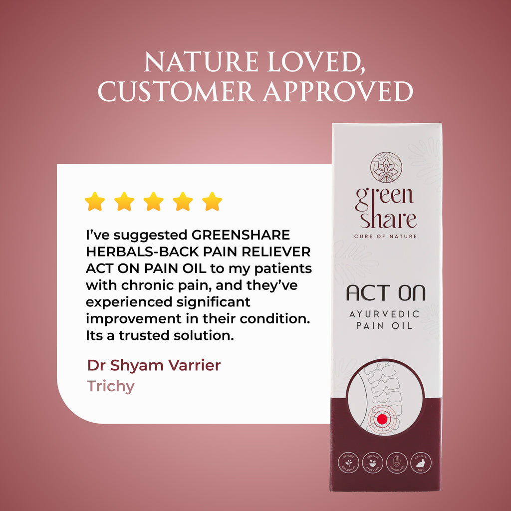 Act On Ayurvedic Pain Oil
