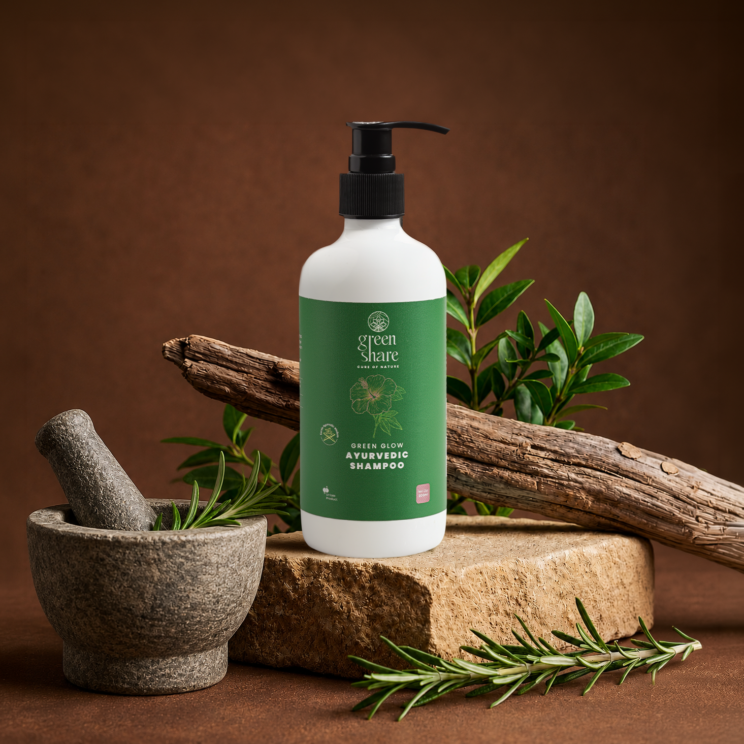 Green Glow Ayurvedic Shampoo