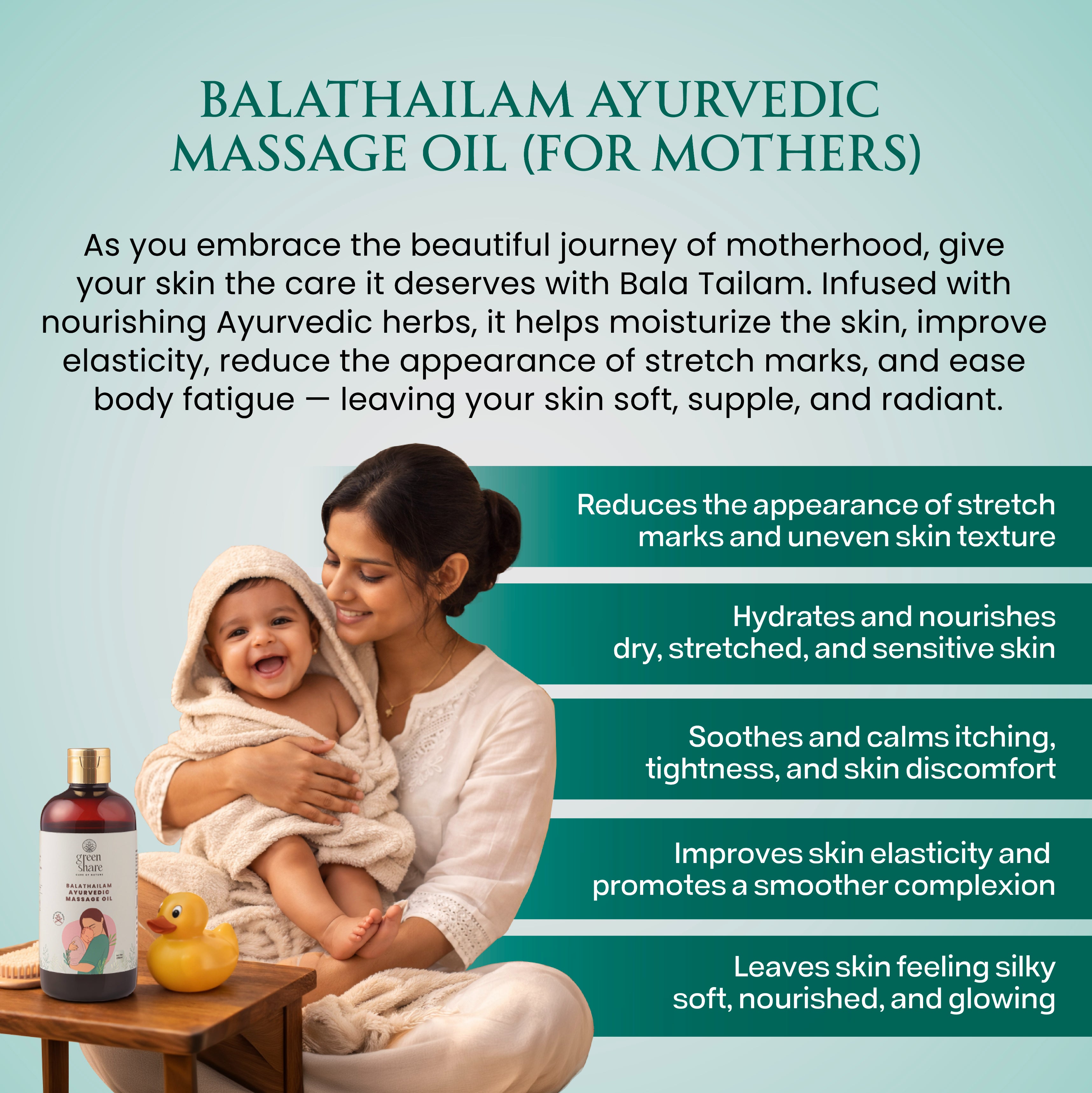 Bala Thailam - Ayurvedic Massage Oil