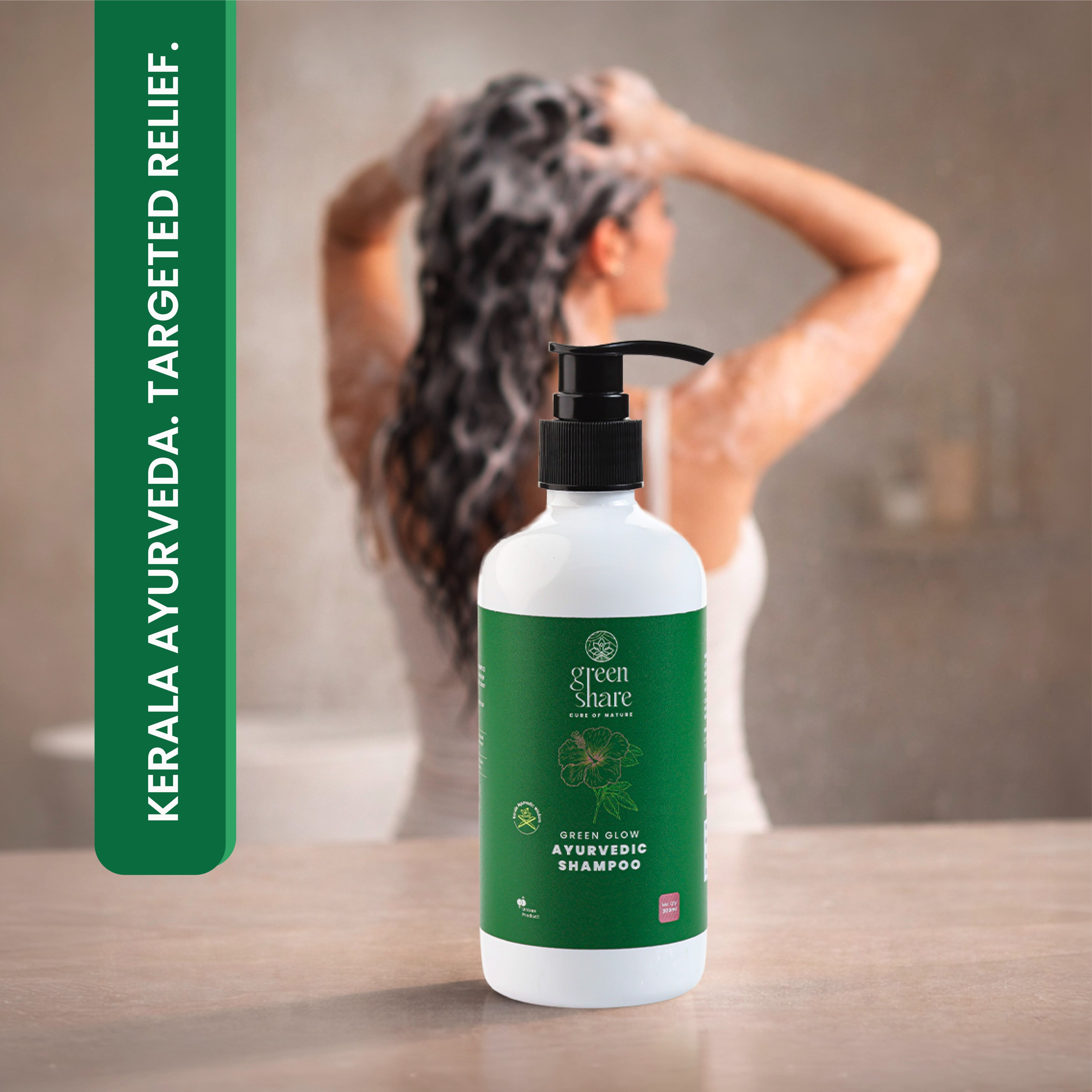Green Glow Ayurvedic Shampoo