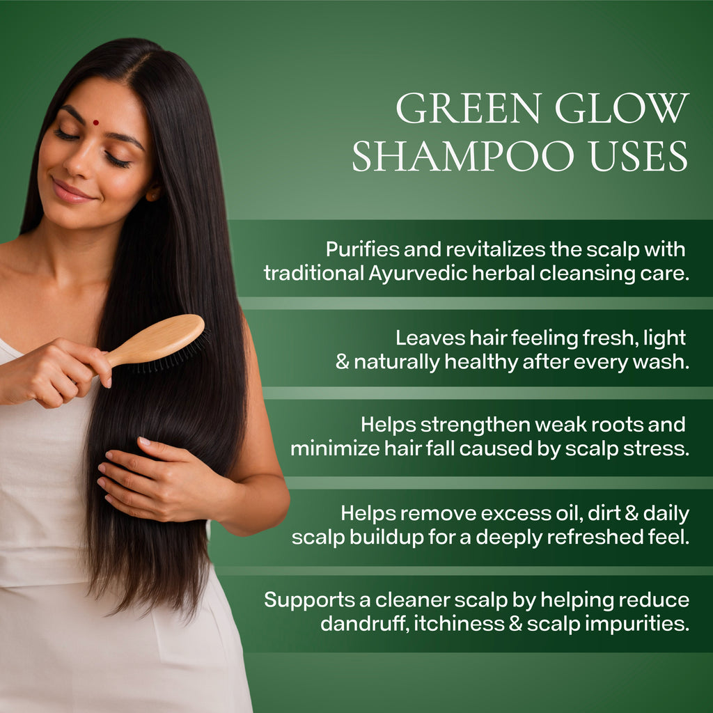 Green Glow Ayurvedic Shampoo