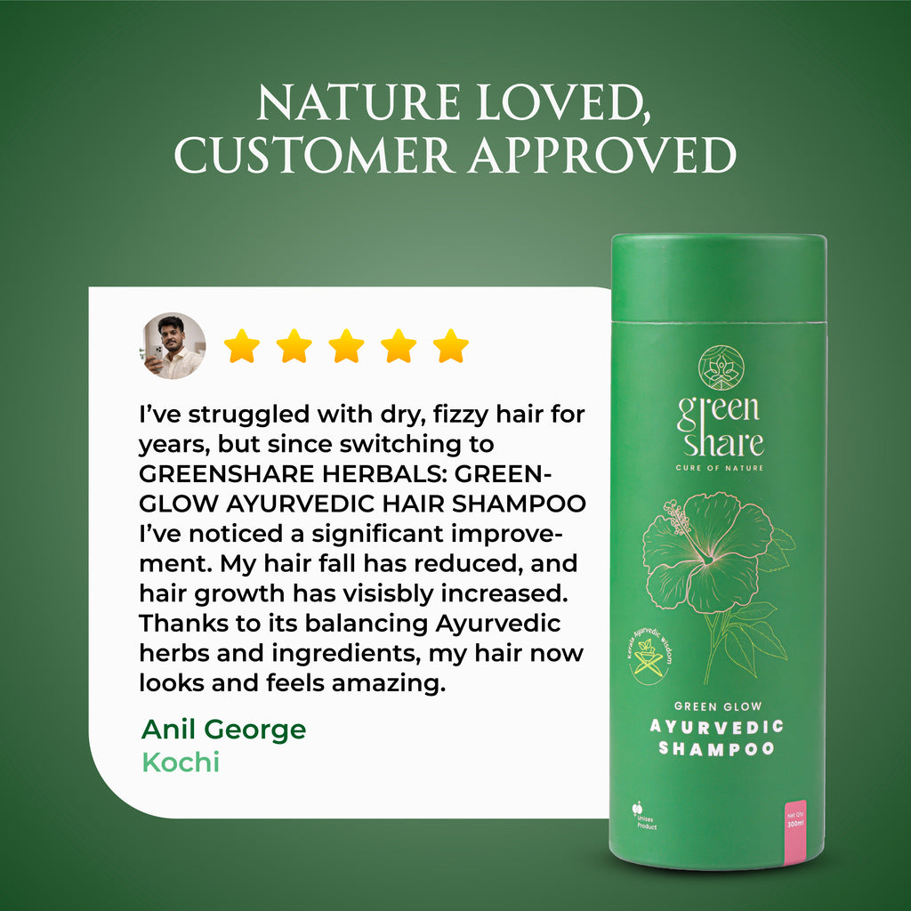 Green Glow Ayurvedic Shampoo