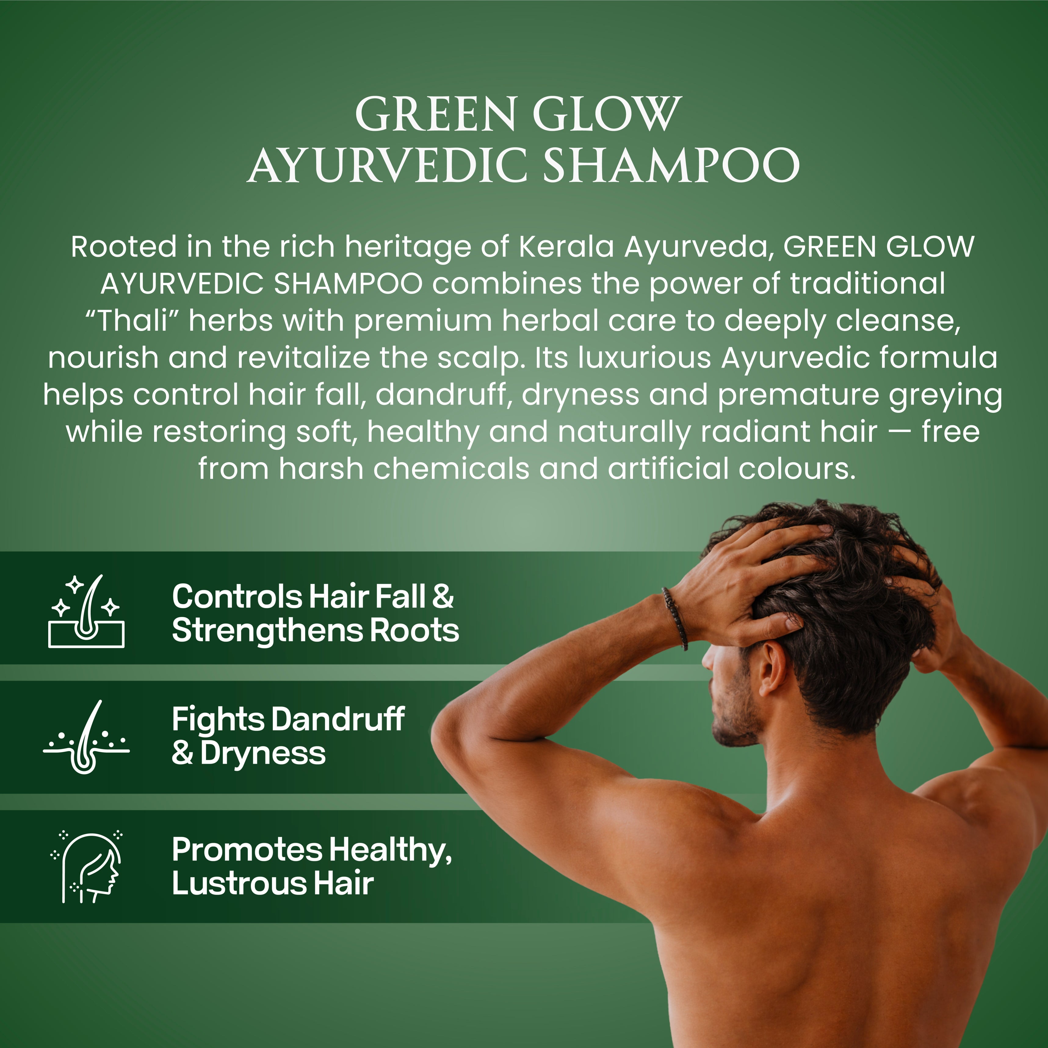 Green Glow Ayurvedic Shampoo