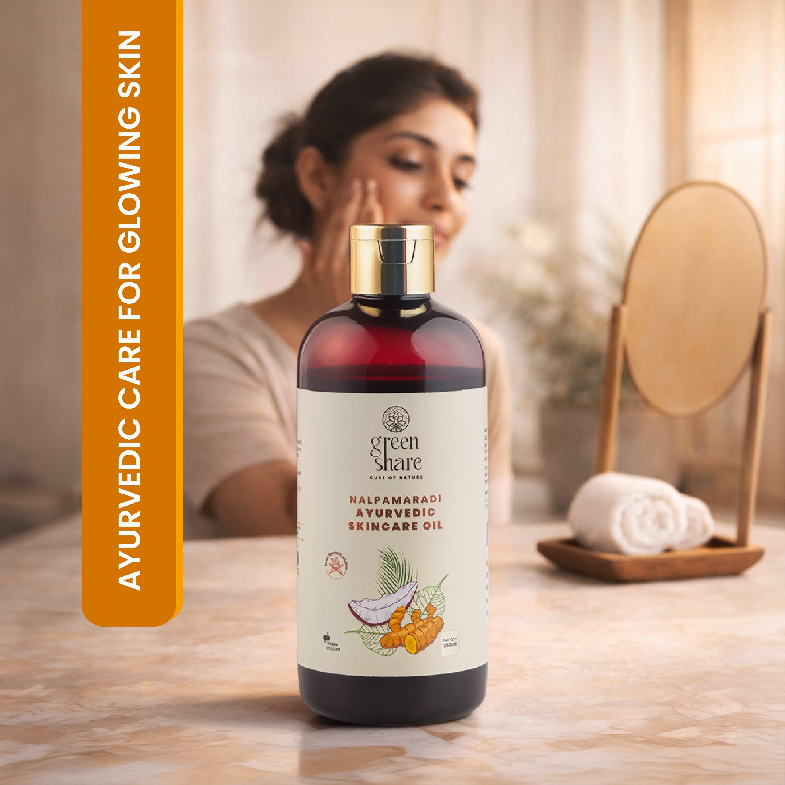 Nalpamaradi Ayurvedic Skin Care Oil