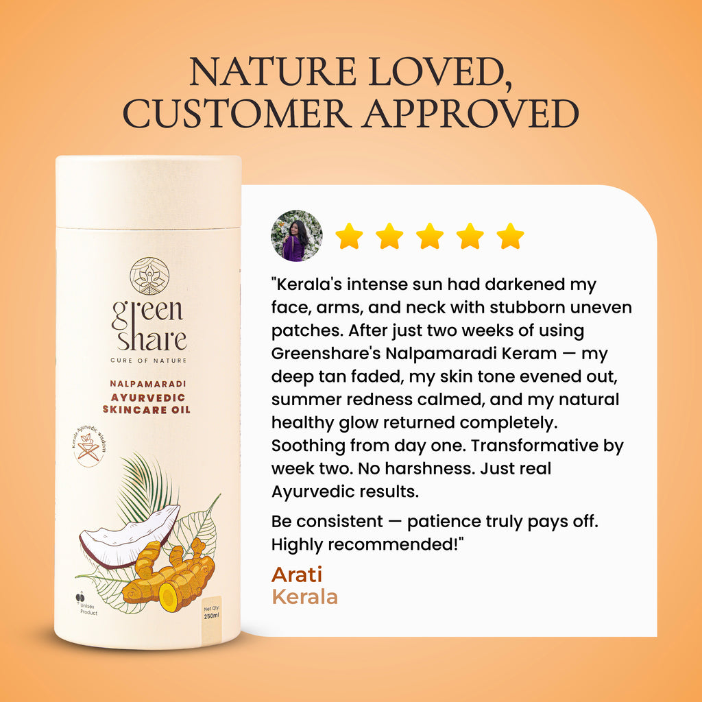 Nalpamaradi Ayurvedic Skin Care Oil