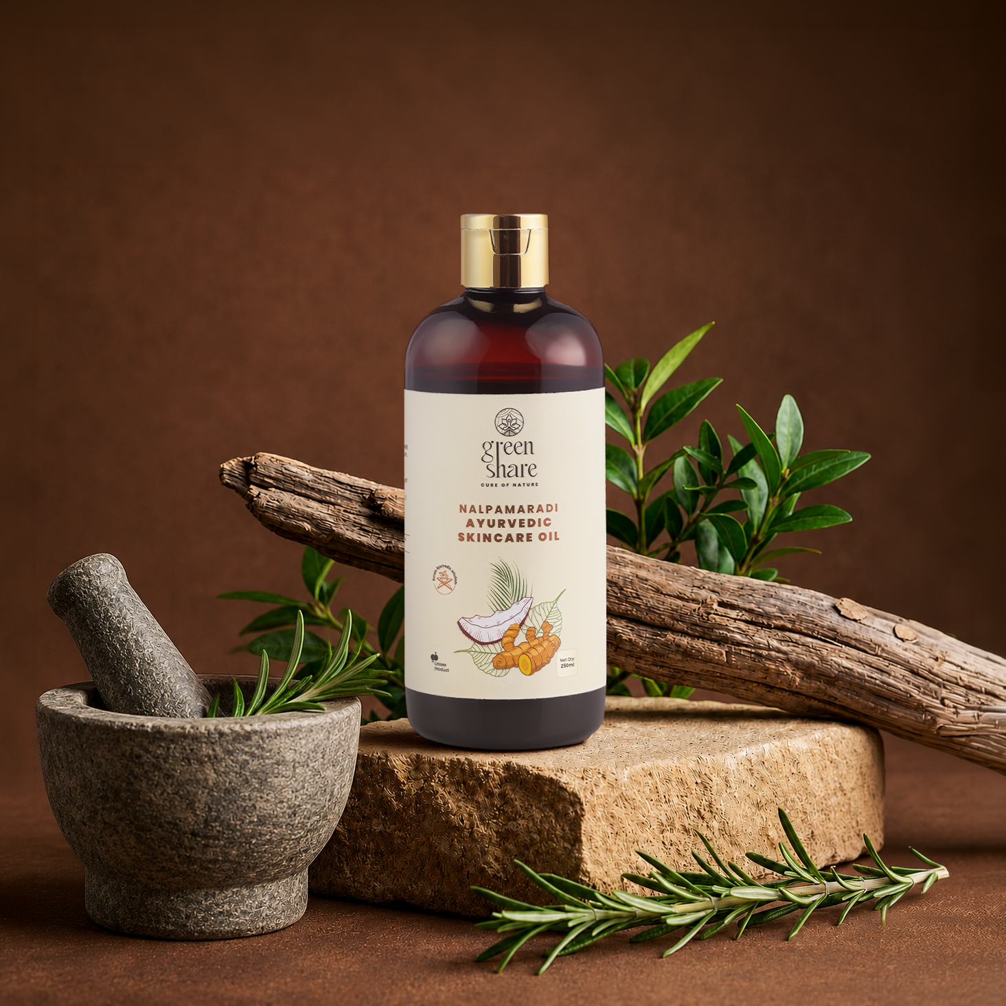Nalpamaradi Ayurvedic Skin Care Oil
