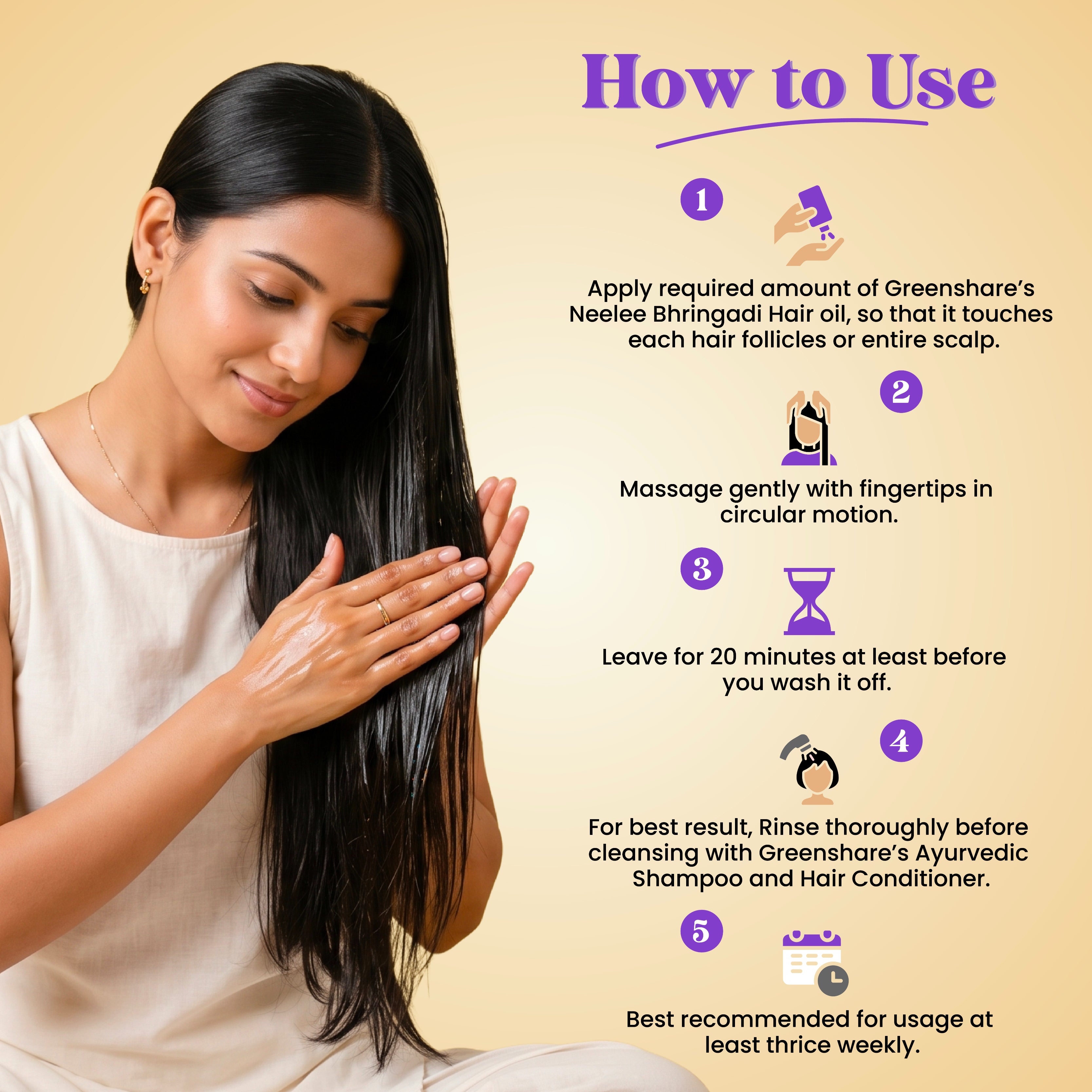 Neelee Bhringadi Ayurvedic Hair Oil
