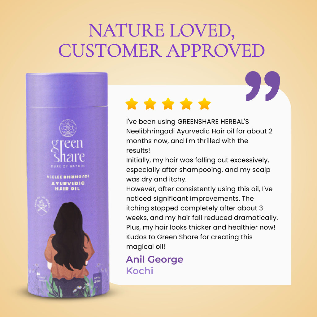 Neelee Bhringadi Ayurvedic Hair Oil