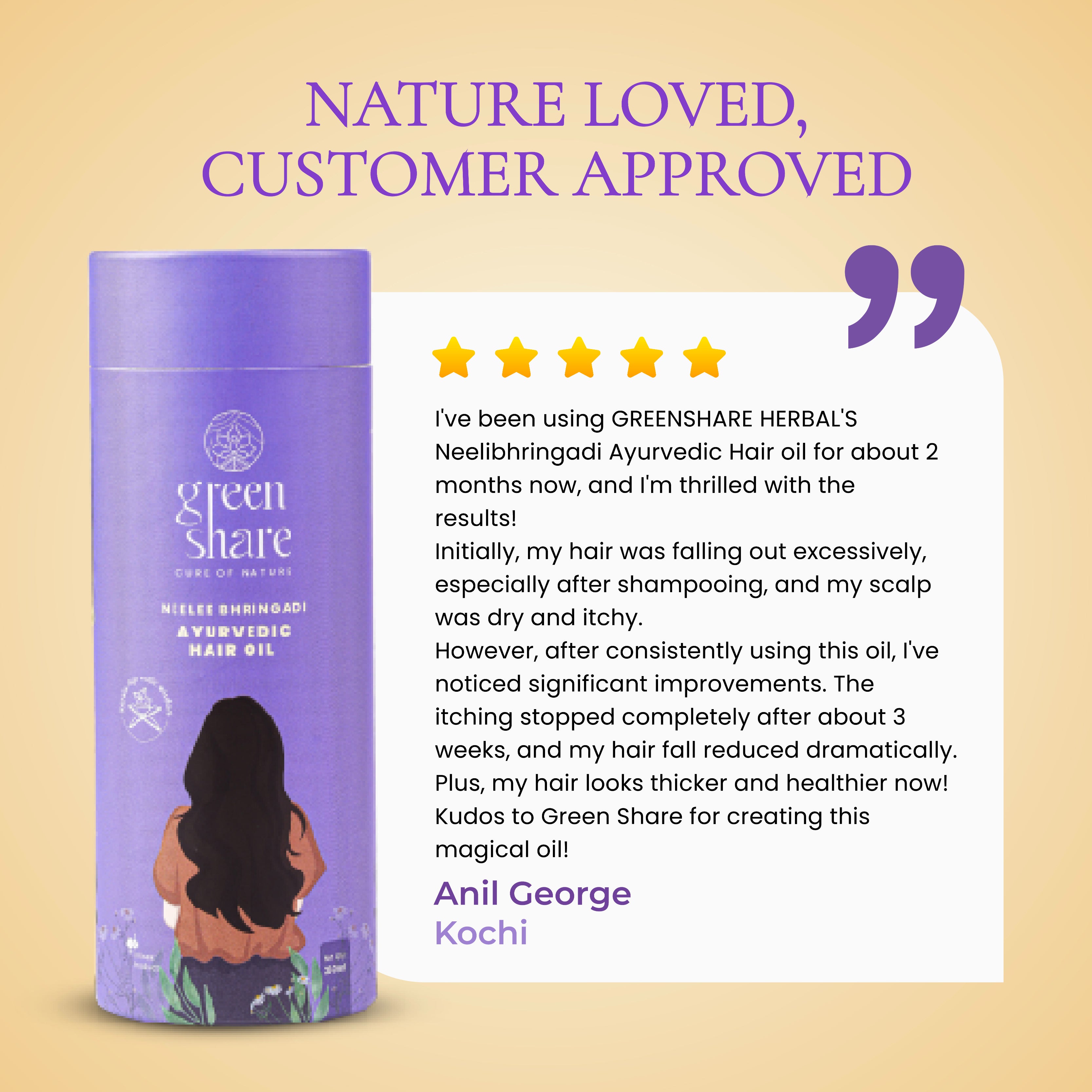 Neelee Bhringadi Ayurvedic Hair Oil
