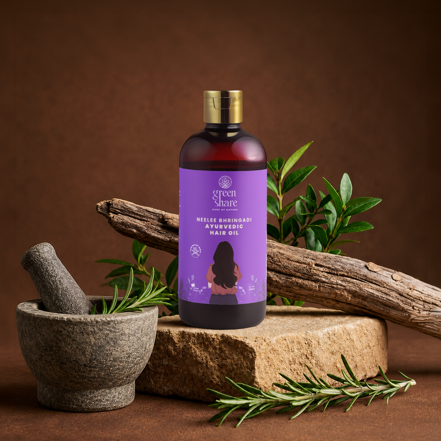 Neelee Bhringadi Ayurvedic Hair Oil