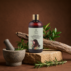 Rich Black Ayurvedic Hair Oil - Anti Dandruff & Anti Greying